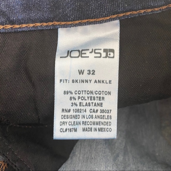 LIKE NEW - JOE’S Skinny Ankle Iconic Jean - Picture 6 of 6